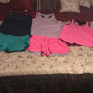 Workout reversible Shirts/Shorts